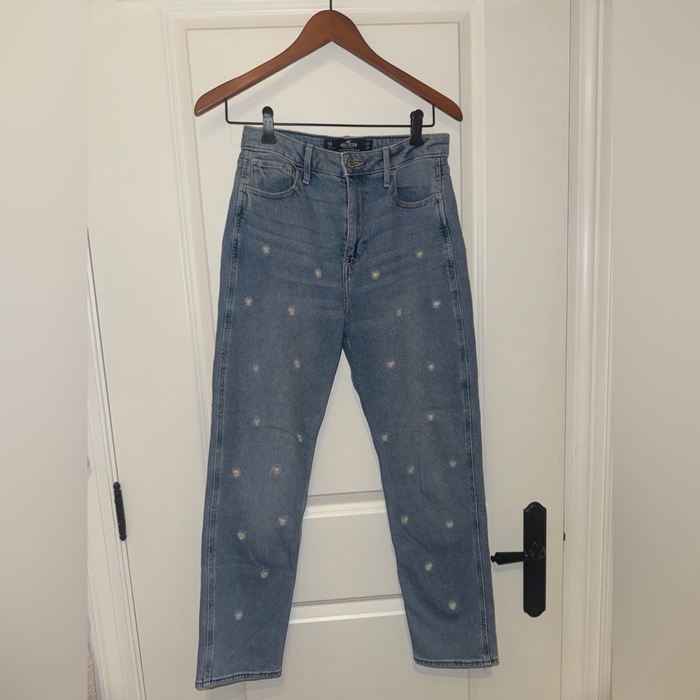 Hollister Light Blue Straight Leg Jeans